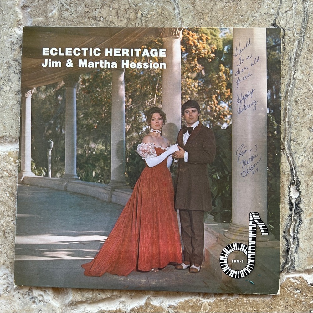 SIGNED Eclectic Heritage Jim & Martha Hession That American Music Popular Song
